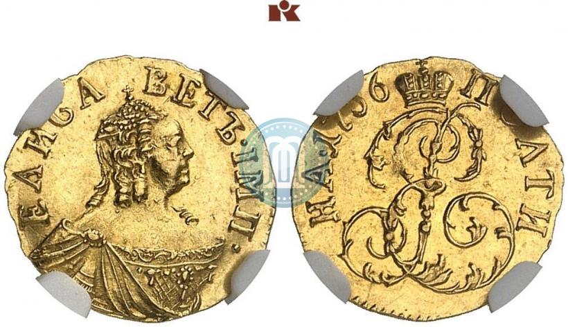 Picture Poltina 1756 year  