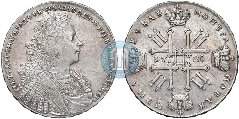 Picture 1 rouble 1728 year  "Type of 1728"