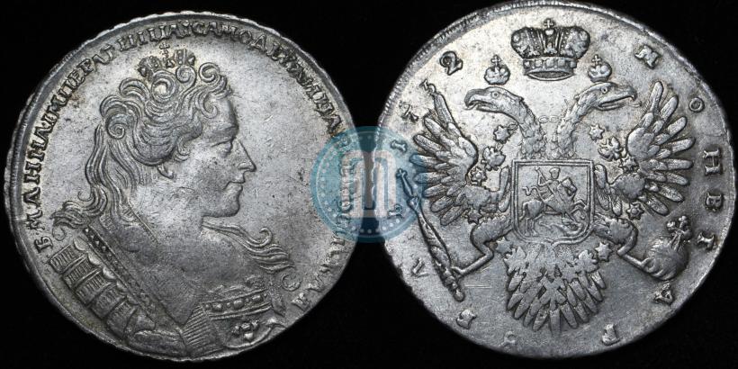 Picture 1 rouble 1732 year  