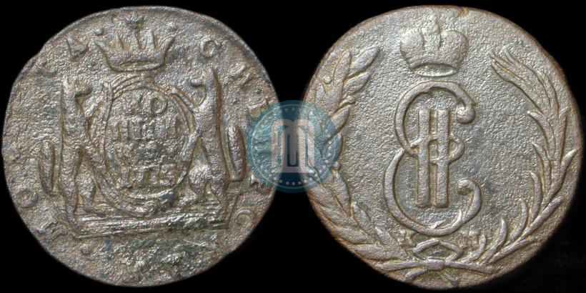 Фото 1 копейка 1775 года КМ 