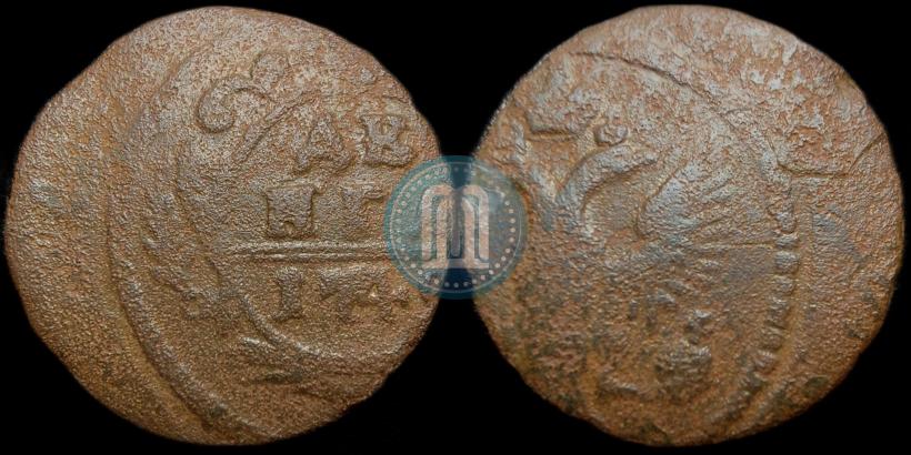 Фото Денга 1749 года  