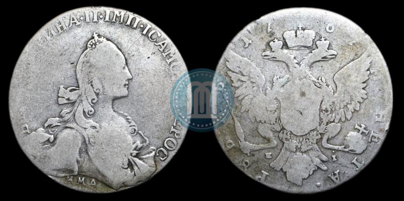Picture 1 rouble 1767 year ММД-EI 
