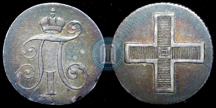 Picture Token Coin 1796 year  "In memory of coronation of the Emperor Paul I."