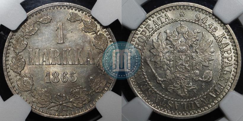 Фото 1 марка 1865 года S 