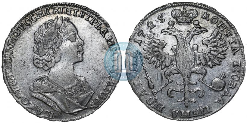 Picture Poltina 1725 year  "Portrait in ancient armour"