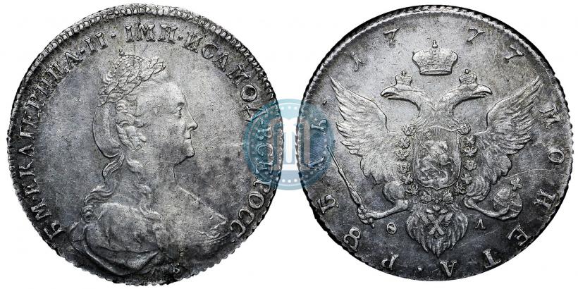 Picture 1 rouble 1777 year СПБ-ФЛ 