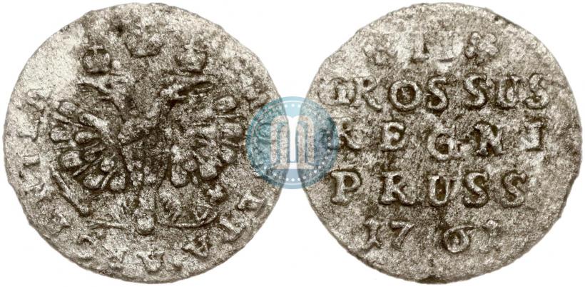 Фото 2 гроша 1761 года  