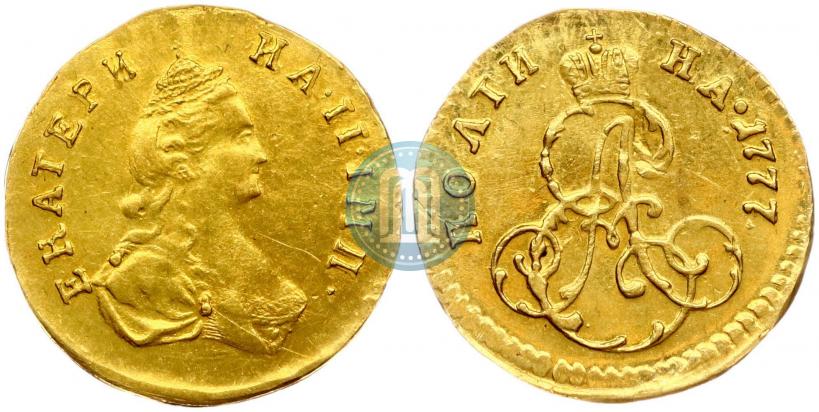 Фото Полтина 1777 года  