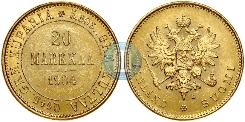 Фото 20 марок 1904 года L 