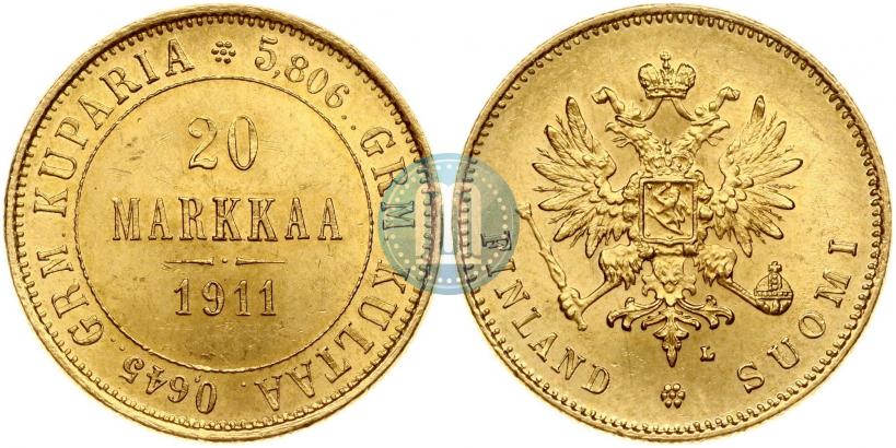Фото 20 марок 1911 года L 