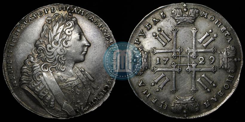 Picture 1 rouble 1729 year  "Type of 1729"