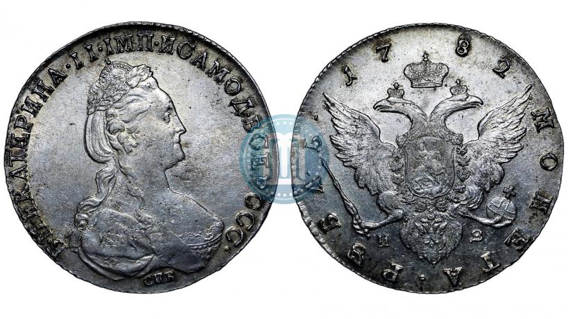 Picture 1 rouble 1782 year СПБ-ИЗ 