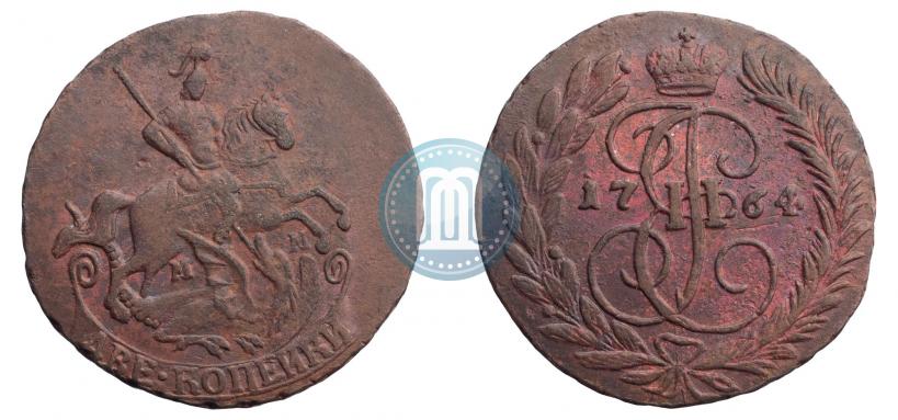 Picture 2 kopecks 1764 year ММ 