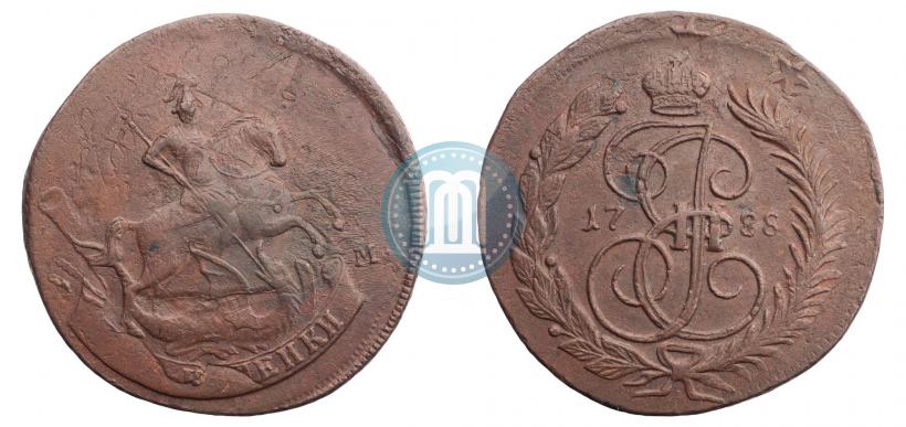Picture 2 kopecks 1788 year ММ 
