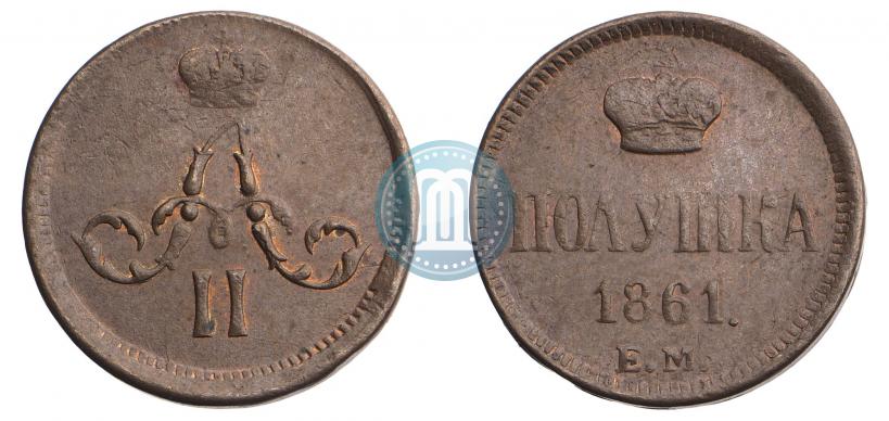 Picture Polushka 1861 year ЕМ 