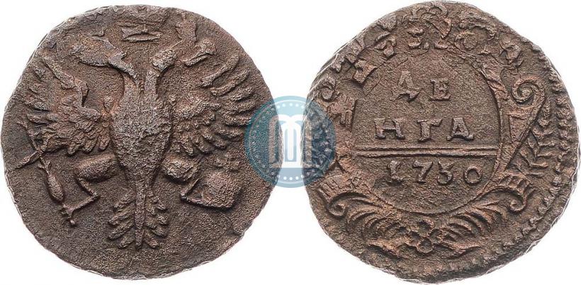 Фото Денга 1730 года  