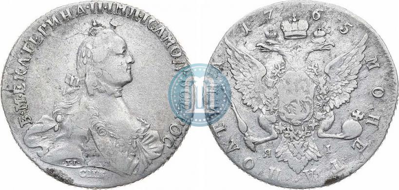 Фото Полтина 1765 года СПБ-ЯI 