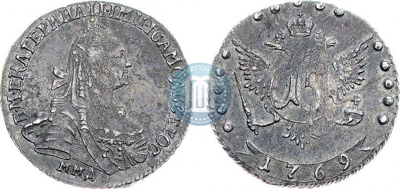 Picture 15 kopecks 1769 year ММД 