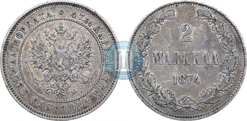 Фото 2 марки 1874 года S 