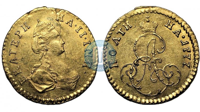 Фото Полтина 1777 года  