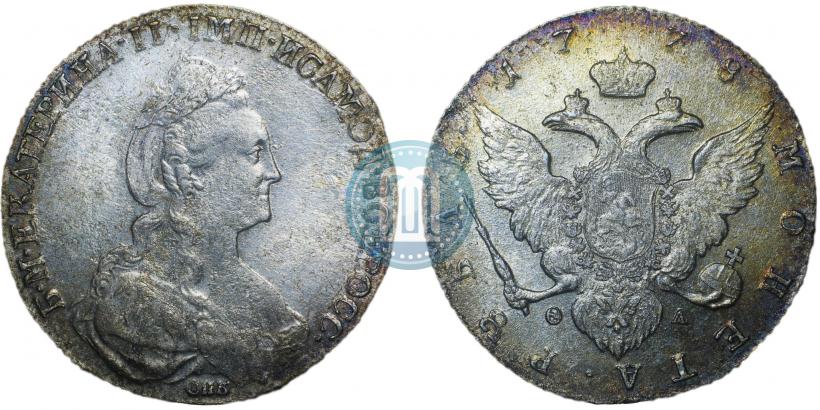 Picture 1 rouble 1778 year СПБ-ФЛ 