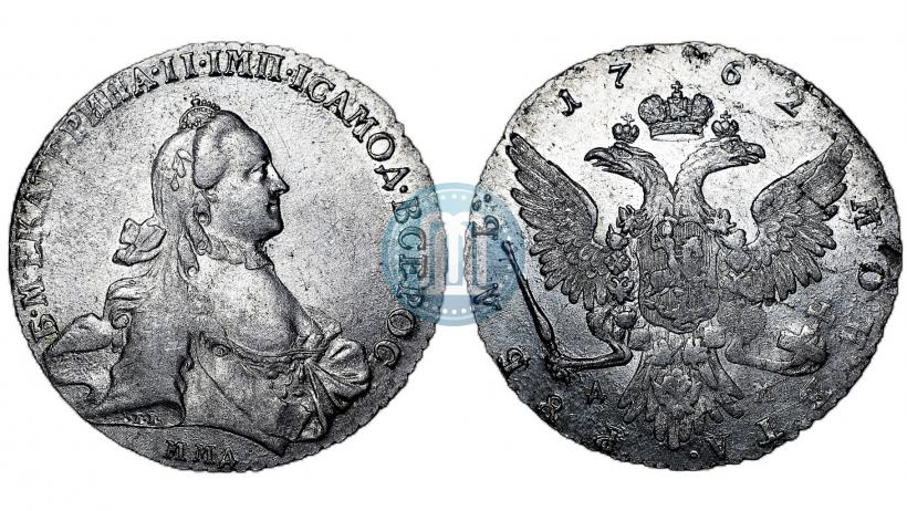 Picture 1 rouble 1762 year ММД-ДМ 