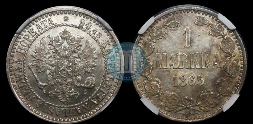 Фото 1 марка 1865 года S 