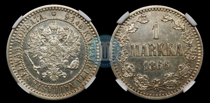Фото 1 марка 1866 года S 