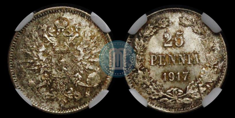 Фото 25 пенни 1917 года S 
