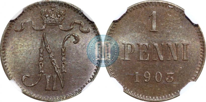 Picture 1 penni 1903 year  