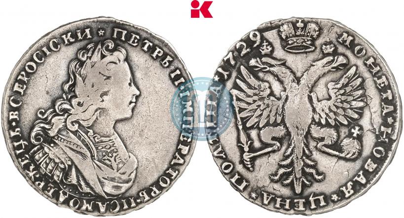 Picture Poltina 1729 year  