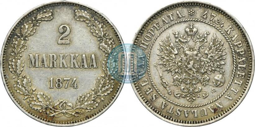 Фото 2 марки 1874 года S 
