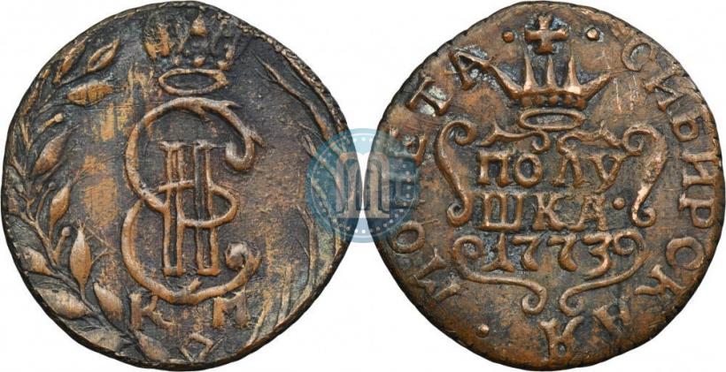 Picture Polushka 1773 year КМ 