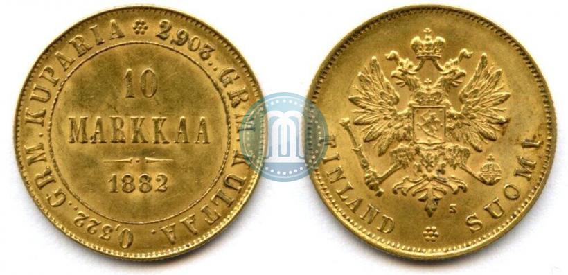 Picture 10 markkaa 1882 year S 