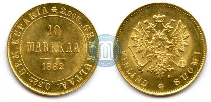 Picture 10 markkaa 1882 year S 