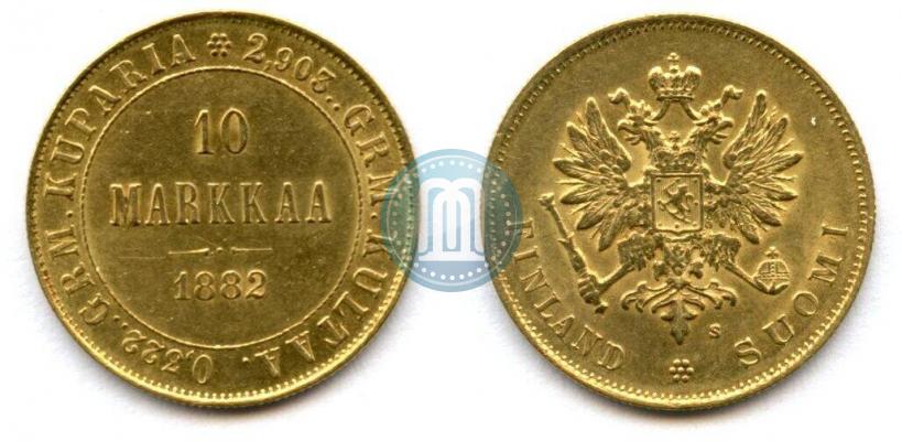 Picture 10 markkaa 1882 year S 