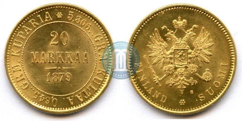 Фото 20 марок 1879 года S 