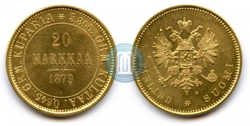 Picture 20 markkaa 1879 year S 