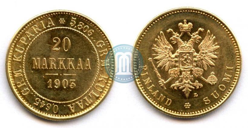 Picture 20 markkaa 1903 year L 