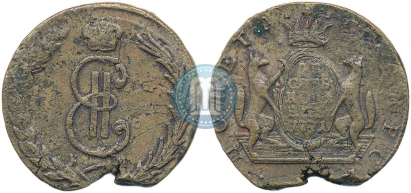 Picture 10 kopecks 1771 year КМ 