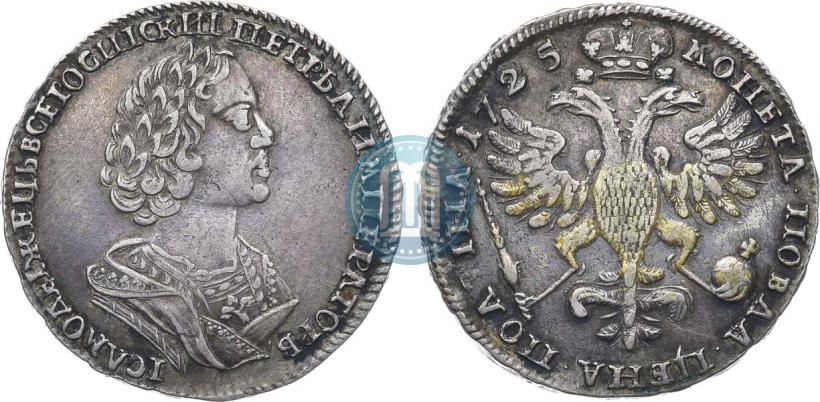 Picture Poltina 1725 year  "Portrait in ancient armour"
