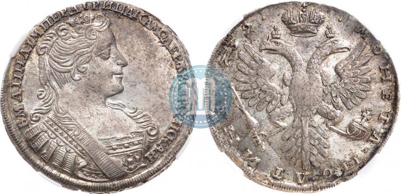 Фото Полтина 1732 года  