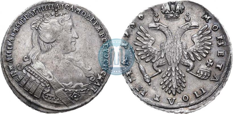 Picture Poltina 1733 year  