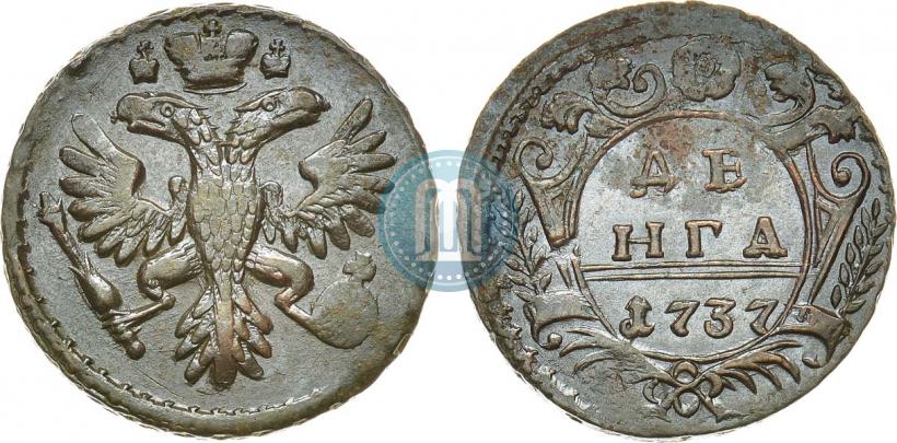 Фото Денга 1737 года  