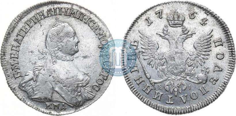 Фото Полуполтинник 1764 года ММД-EI-Т.I. 
