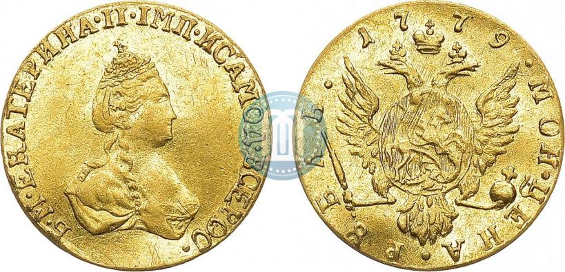 Picture 1 rouble 1779 year  