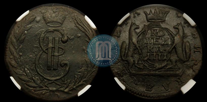 Фото 1 копейка 1771 года КМ 