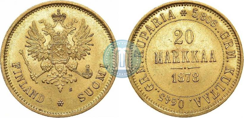 Фото 20 марок 1878 года S 