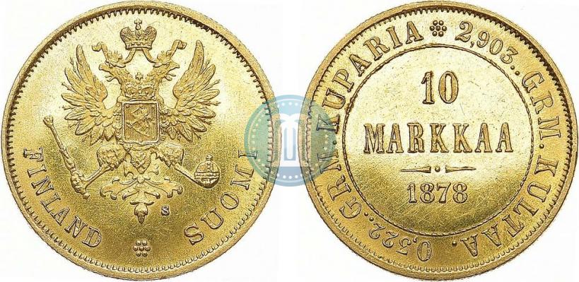 Фото 10 марок 1878 года S 