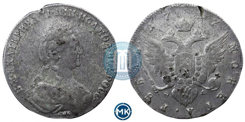 Picture 1 rouble 1777 year СПБ-ФЛ 